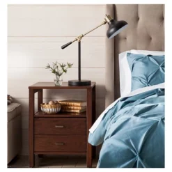 Crosby Schoolhouse Desk Lamp Black - Threshold™: Adjustable Stand, ETL Listed, Metal Shade, No Assembly Required 6 Crosby Schoolhouse Desk Lamp Black - Threshold™: Adjustable Stand, ETL Listed, Metal Shade, No Assembly Required -Threshold GUEST 1388b42a 2687 4f58 b287 a20b4e78563e