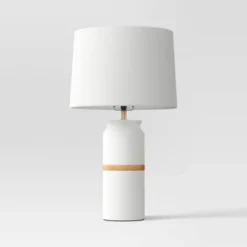 Ceramic And Wood Table Lamp (Includes LED Light Bulb) - Threshold™ 7 Ceramic And Wood Table Lamp (Includes LED Light Bulb) - Threshold™ -Threshold GUEST 2555af73 9064 439b bff4 1c916f8d313c