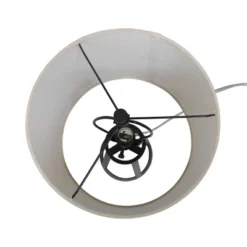 Medium Modern Industrial Assembled Table Lamp Black - Threshold™: UL Listed, Cotton-Linen Shade, Metal Body, No Bulb Included 16 Medium Modern Industrial Assembled Table Lamp Black - Threshold™: UL Listed, Cotton-Linen Shade, Metal Body, No Bulb Included -Threshold GUEST 283dd34d 2945 41f9 9c13 57843643afee