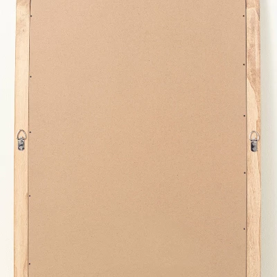 24" X 64" Wood Floor Mirror - Threshold™ Designed With Studio McGee: Natural Finish, Standing, No Assembly Required 3 24" X 64" Wood Floor Mirror - Threshold™ Designed With Studio McGee: Natural Finish, Standing, No Assembly Required - Image 3