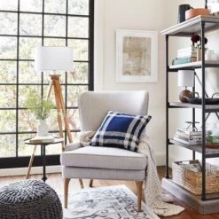 60"x16" Tripod Floor Lamp Oak Tone Wooden Finish - Threshold™: Elegant Standing Lighting, 3-Way Switch, UL Listed 16 60"x16" Tripod Floor Lamp Oak Tone Wooden Finish - Threshold™: Elegant Standing Lighting, 3-Way Switch, UL Listed -Threshold GUEST 451eedd8 06bc 43dc bced a0cbcc3d0c93 1