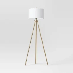 Ellis Tripod Floor Lamp Brass - Threshold™ 8 Ellis Tripod Floor Lamp Brass - Threshold™ -Threshold GUEST 523c462d c1c1 4a9a 898d 0d6924e5de05