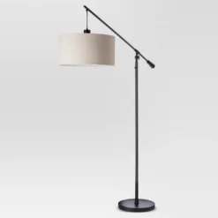 Cantilever Drop Pendant Swing Arm Floor Lamp Brown - Threshold™ -Threshold GUEST 5520bc02 d8e0 4a53 8c15 32e8bd0e942e 1