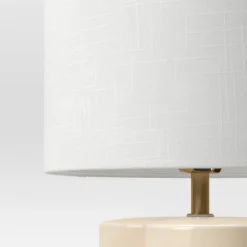 17"x10.25" Modern Clover Table Lamp Cream - Threshold™: Ceramic Base, Linen Shade, UL Listed, No Assembly Required 5 17"x10.25" Modern Clover Table Lamp Cream - Threshold™: Ceramic Base, Linen Shade, UL Listed, No Assembly Required -Threshold GUEST 650b246e bf36 4f31 ab6a e82a3e55a402