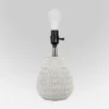 Ceramic Textured Table Lamp Base White - Threshold™