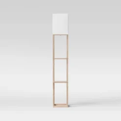 Alabaster Shelf Floor Lamp Light Brown - Threshold™ 6 Alabaster Shelf Floor Lamp Light Brown - Threshold™ -Threshold GUEST 88089325 6dcb 4c41 84c8 e1ab34a5dc8b