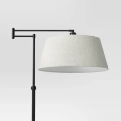 Traditional Oil Rubbed Swing Arm Floor Lamp Brown - Threshold™ -Threshold GUEST a01923d8 615c 4e56 a304 48f719259d76