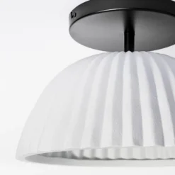 Scalloped Semi-Flush Mount Ceiling Light - Threshold™ Designed With Studio McGee 7 Scalloped Semi-Flush Mount Ceiling Light - Threshold™ Designed With Studio McGee -Threshold GUEST a2f6c445 d12d 433d 863f a723149ed3de