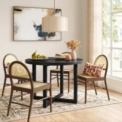 Threshold 15 Bamboo Ceiling Drum Light Natural - Threshold™