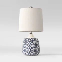 Assembled Ceramic Table Lamp Blue - Threshold™ 8 Assembled Ceramic Table Lamp Blue - Threshold™ -Threshold GUEST a72b8512 d249 4def be06 43a18b186729
