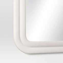 24"x36" Textured Wall Mirror White - Threshold™ 5 24"x36" Textured Wall Mirror White - Threshold™ -Threshold GUEST ae6ddb49 9984 4f68 a052 4238b1edc133