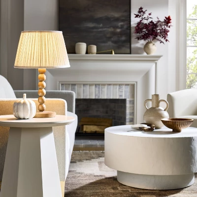 Turned Wood Stick Lamp Base Brown - Threshold™ Designed With Studio McGee 1 Turned Wood Stick Lamp Base Brown - Threshold™ Designed With Studio McGee