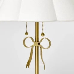 Stick Lamp With Bow Brass - Threshold™ Designed With Studio McGee 5 Stick Lamp With Bow Brass - Threshold™ Designed With Studio McGee -Threshold GUEST b7c11322 5468 4374 891e f2d065817b03