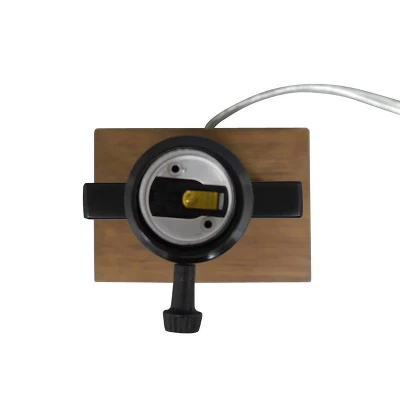 Weston Window Small Lamp Base Black - Threshold™: Modern Rectangle, No Assembly Required, ETL Listed 6 Weston Window Small Lamp Base Black - Threshold™: Modern Rectangle, No Assembly Required, ETL Listed - Image 6