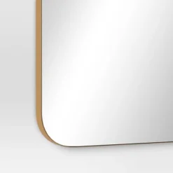 20" X 60" Infinity Full Length Mirror Brass - Threshold™: Modern Leaning, Wall Mountable 5 20" X 60" Infinity Full Length Mirror Brass - Threshold™: Modern Leaning, Wall Mountable -Threshold GUEST d4e259d7 1355 48dd 8eab d89bc825df96