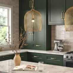 Threshold 11 Machined Metal Ceiling Pendant - Threshold™