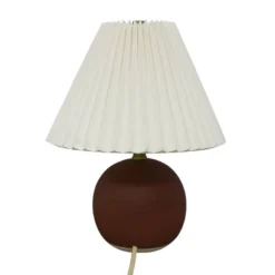 Oval Table Lamp With Pleated Shade (Includes LED Light Bulb) Red - Threshold™ Designed With Studio McGee 16 Oval Table Lamp With Pleated Shade (Includes LED Light Bulb) Red - Threshold™ Designed With Studio McGee -Threshold GUEST e5143a64 39d0 4be9 a866 b25ebc7adbda