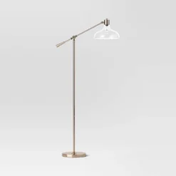 Crosby Bell Floor Lamp Brass With Glass Shade - Threshold™ -Threshold GUEST eb367416 a3d2 4943 97b2 f49933c229bb