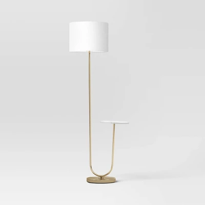Floor Lamp With Marble Table - Threshold™ 4 Floor Lamp With Marble Table - Threshold™ - Image 4